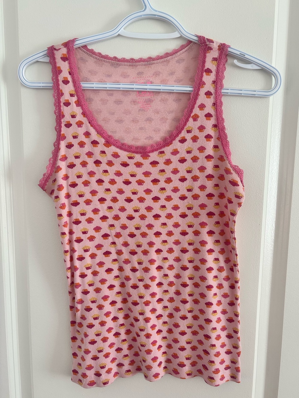 vintage Y2K 725 originals cupcake lace trim tank